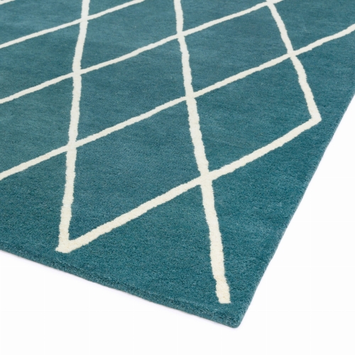 Asiatic Albany Diamond Teal