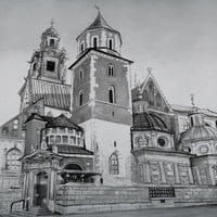 Tapeta na wymiar Wall Art Wawel