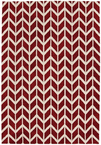 Asiatic Arlo AR08 Chevron Red