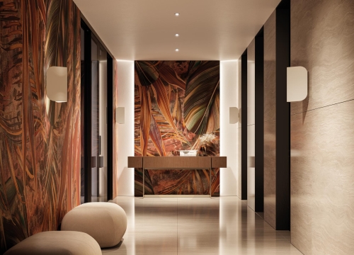 Pauline-carta-da-parati-decorativa-di-design-oro-colorata-foglie-natura-Instabilelab.jpg