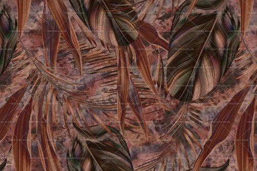 Pauline-carta-da-parati-decorativa-di-design-oro-rosa-colorata-foglie-natura-Instabilelab.jpg