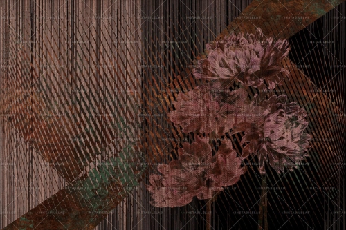 Marlene-carta-da-parati-floreale-fiori-oro-rosa-geometrica-Instabilelab.jpg