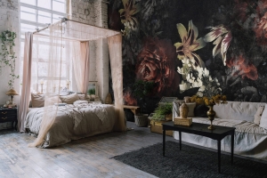 Grafika Instabilelab Sfumature di Magnolia ROSE ET NOIR 01