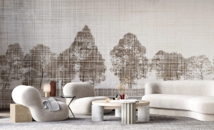Grafika Instabilelab Sfumature di Magnolia LINDEN TREE 01
