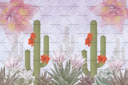 Grafika Instabilelab Memories DESERT IN BLOOM 03