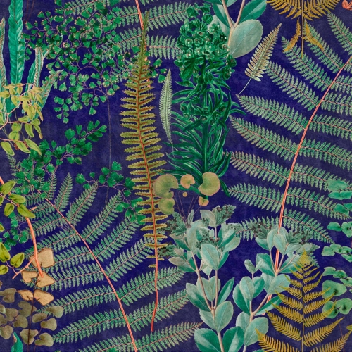 MINDTHEGAP Florilegium Green Sanctuary Anthracite WP20318