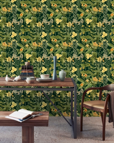 MINDTHEGAP Florilegium Mimulus Anthracite WP20322