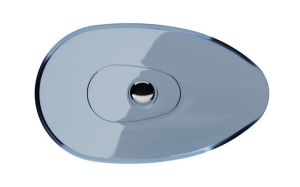 Umywalka nablatowa BESCO Neya Blue Wave