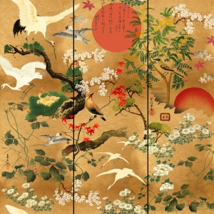 Tapeta MINDTHEGAP Impermanence Byobu Standard WP20343