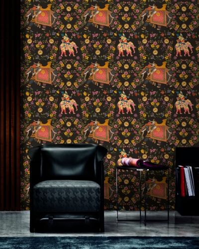 MINDTHEGAP World of Fabrics Aristocracy Anthracite WP20404