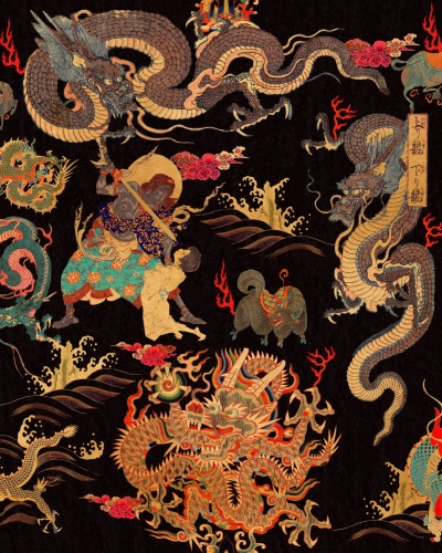 MINDTHEGAP The Gentlemens Corner Dragons of Tibet WP20425