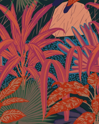 MINDTHEGAP Cubana Jardin Imaginario Dark WP20494