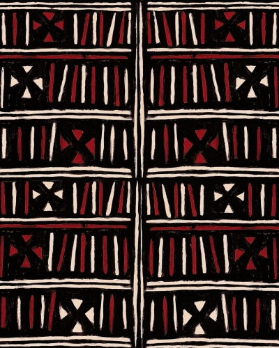 Tapeta MINDTHEGAP Origins Bogolanfini Recoloured WP20500