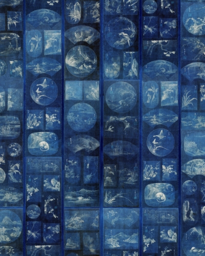 MINDTHEGAP Indigo Addiction Aizome Collage WP20506