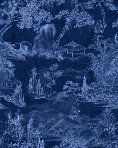 MINDTHEGAP Indigo Addiction Asian Scenery WP20507