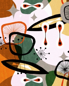 Tapeta MINDTHEGAP Revival (Mid Century Modern) Century Elements WP20531