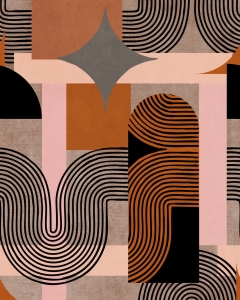 Tapeta MINDTHEGAP Revival (Mid Century Modern) Dune WP20533