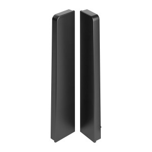 Zakończenia do listwy Creativa Masterline zaślepki Czarny RAL 9005 Mat 15x60mm 