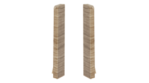 Zakończenia do listwy Creativa Masterline zaślepki Copper wood Mat 13x80mm