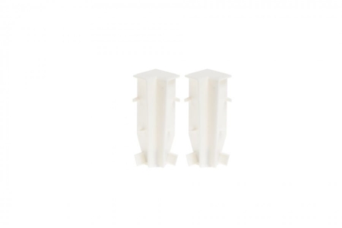 Zakończenia do listwy Creativa Masterline narożnik wewnętrzny Biały RAL 9003 Mat 15x60mm