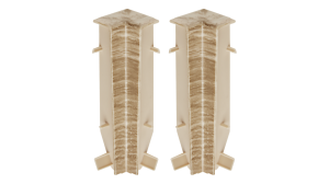 Zakończenia do listwy Creativa Masterline narożnik wewnętrzny Copper wood Mat 13x80mm