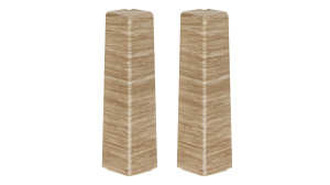 Zakończenia do listwy Creativa Masterline narożnik zewnętrzny Copper wood Mat 13x80mm