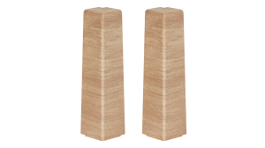 Zakończenia do listwy Creativa Masterline narożnik zewnętrzny Honey amber Mat 13x80mm 