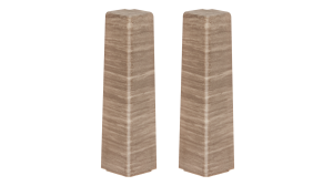 Zakończenia do listwy Creativa Masterline narożnik zewnętrzny Light Coffee Mat 13x80mm