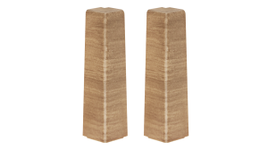 Zakończenia do listwy Creativa Masterline narożnik zewnętrzny Tobacco Mat 13x80mm