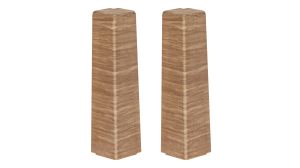 Zakończenia do listwy Creativa Masterline narożnik zewnętrzny Umbra Mat 13x80mm