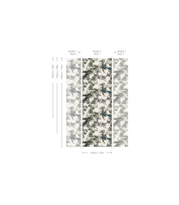 Wallcolors Tapeta Birds in Garden Ecri