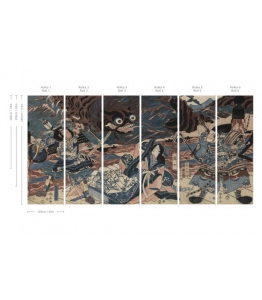 Wallcolors Tapeta Bushido