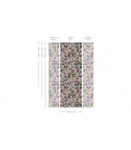 Wallcolors Tapeta Butterfly Rowan Pink