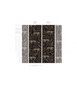Wallcolors Tapeta Camouflaged Tiger