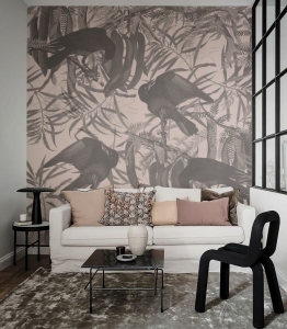 Wallcolors Tapeta Crows Beige