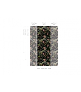 Wallcolors Tapeta Dark Forest