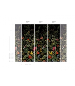 Wallcolors Tapeta Dark Meadow