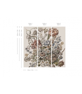 Wallcolors Tapeta Floral Poem