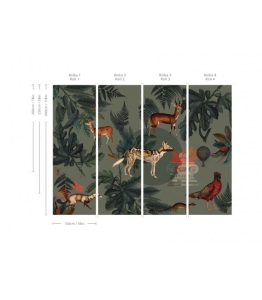 Wallcolors Tapeta Khaki