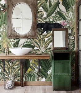 Wallcolors Tapeta Light Jungle