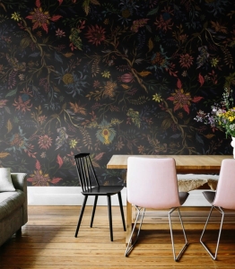Wallcolors Tapeta Night Flowers