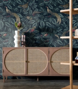 Wallcolors Tapeta Painted Pheasants