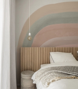 Wallcolors Tapeta Pastel Rainbow