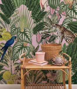 Wallcolors Tapeta Pink Jungle