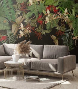 Wallcolors Tapeta Tropical Composition