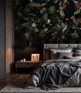 Wallcolors Tapeta The Jungle Book Black