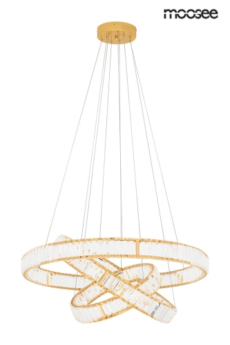 MOOSEE lampa wisząca LIBERTY TRIPLES złota