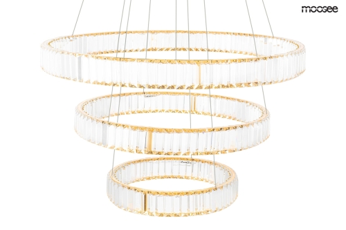 MOOSEE lampa wisząca LIBERTY TRIPLES złota