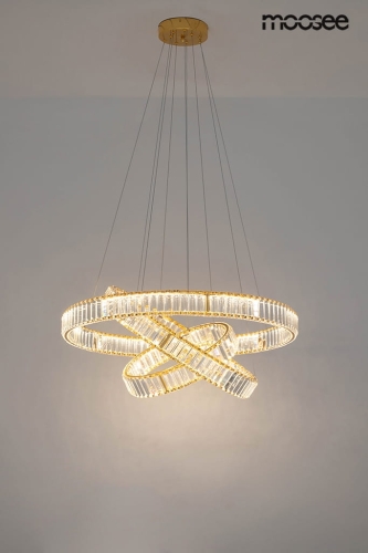 MOOSEE lampa wisząca LIBERTY TRIPLES złota