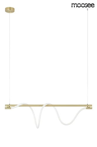 MOOSEE lampa wisząca SERPIENTE 120 złota